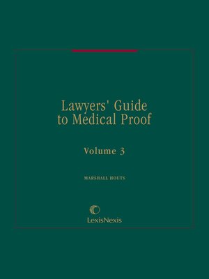 cover image of Lawyers' Guide to Medical Proof